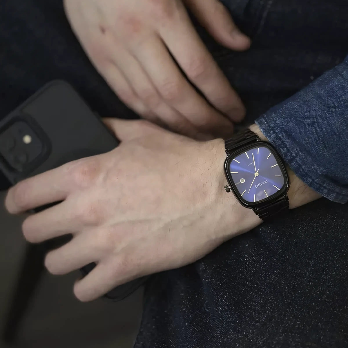 Reloj lujoso CASIO de 36 mm - Resistente al agua | Acero transferido