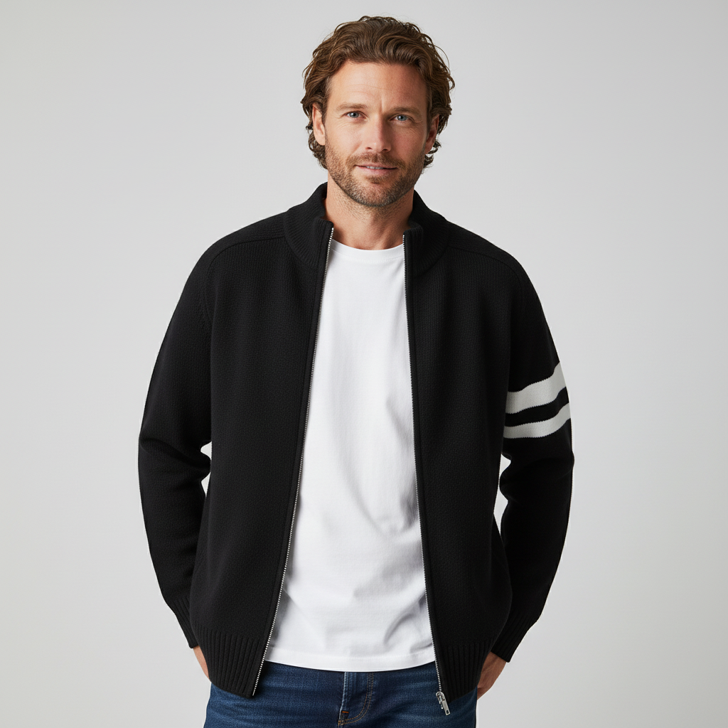 Sweater Rajut Resleting