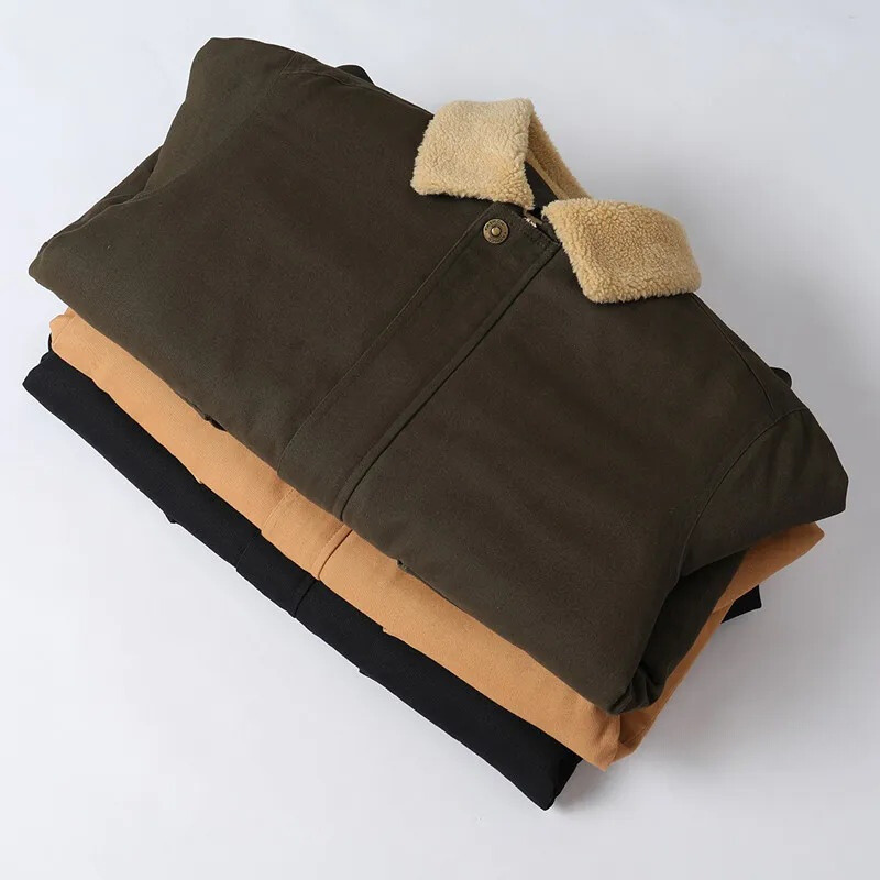 조르지오 마틴 플리스 안감 보머 재킷