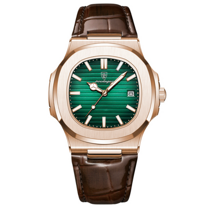 Đồng hồ Poedagar Nautilus Pelle Gold
