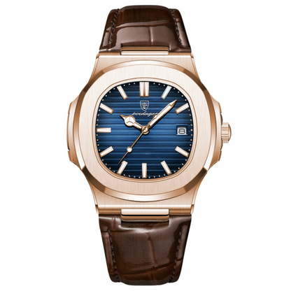 Đồng hồ Poedagar Nautilus Pelle Gold