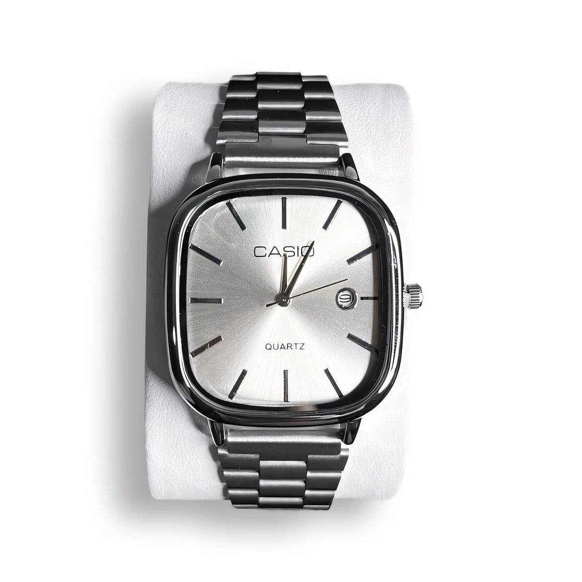 Reloj lujoso CASIO de 36 mm - Resistente al agua | Acero transferido