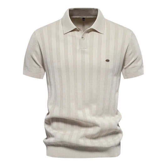 Gestricktes Poloshirt Leon Bonnat