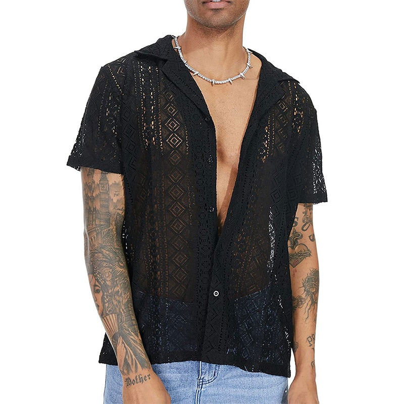 Camicia ricamata Vinthentic Amadeo