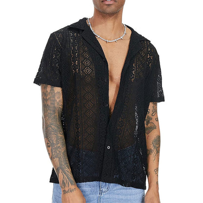 Camicia ricamata Vinthentic Amadeo