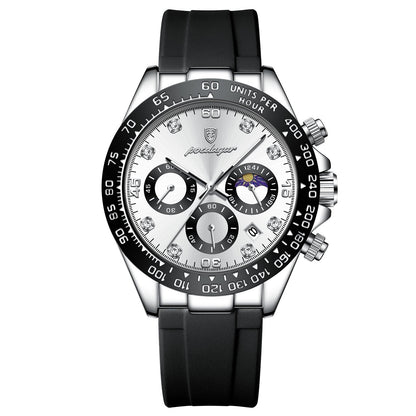 Poedagar Chronograph Fase Date 手錶