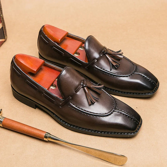 Sepatu Loafers Klasik Simone Greco