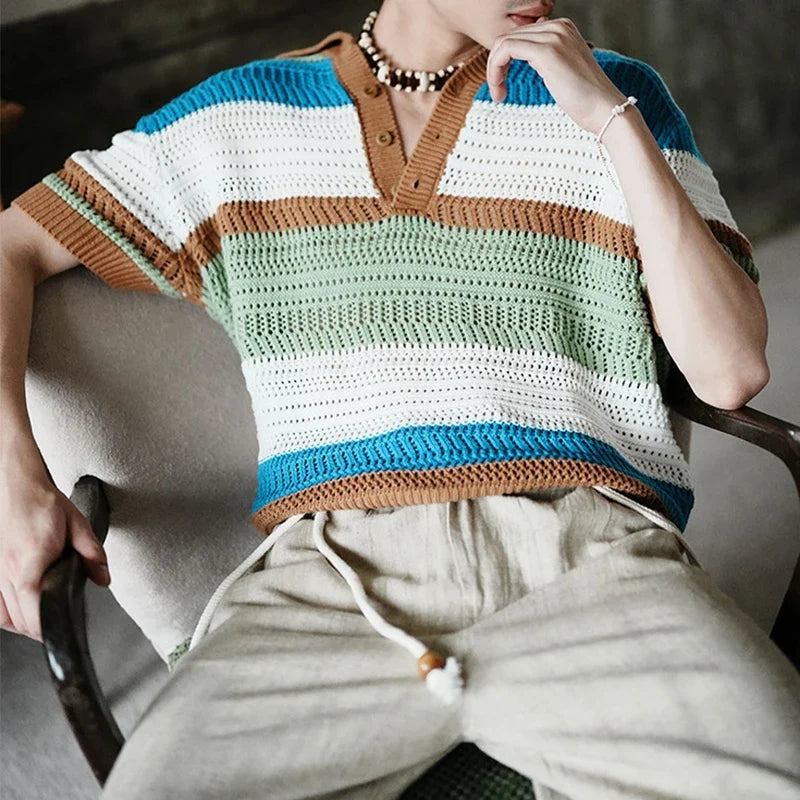 Roger de la 針織Polo衫