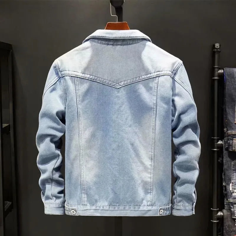 Napoli jeansjacka med fleecefoder