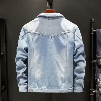 Napoli jeansjacka med fleecefoder
