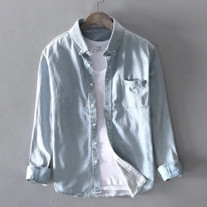 Vinthentic Herrenhemd mit Retro-Karomuster
