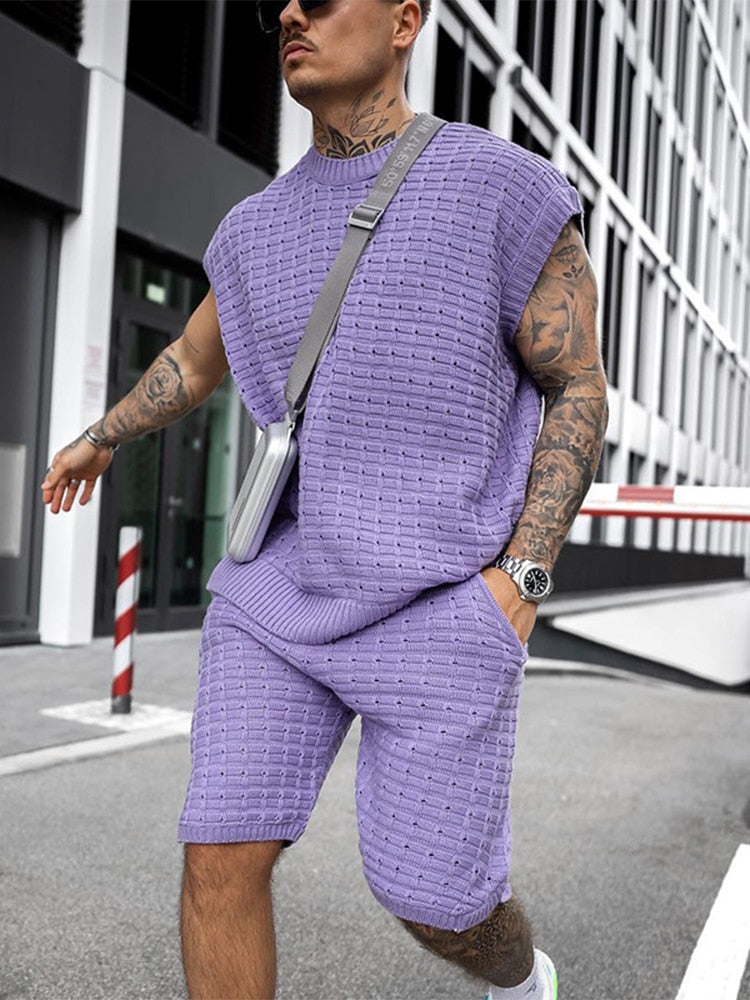 Vinthentic Giogeri Strick-Sommer-Set