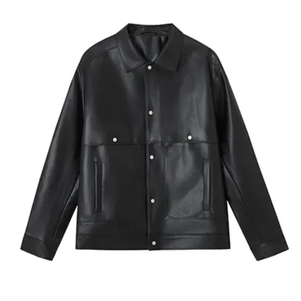 Vintage-Lederjacke Hamilton Crest