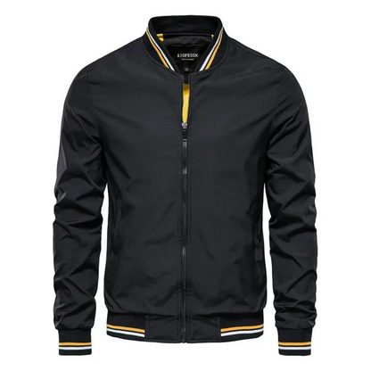 Nico Valen winddichte Slim-Fit-Jacke für Herren