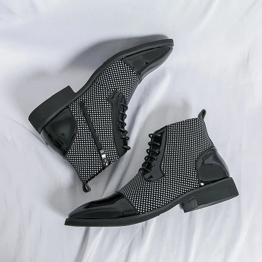Sepatu Bot High-top Bertali Gustave Martel