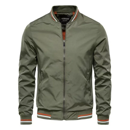 Nico Valen winddichte Slim-Fit-Jacke für Herren