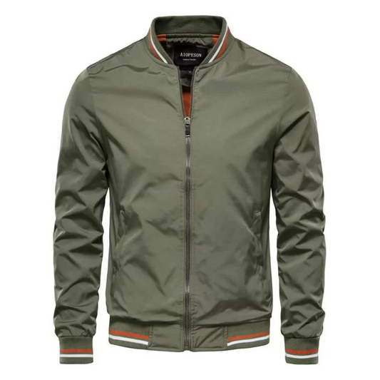 Nico Valen winddichte Slim-Fit-Jacke für Herren