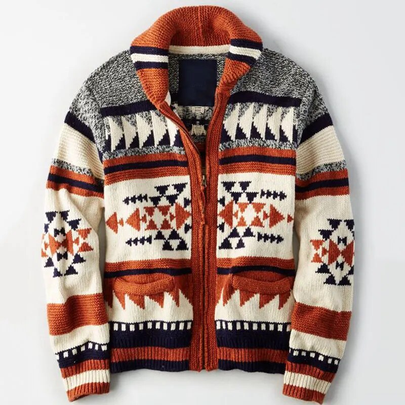 Áo khoác cardigan phong cách hoài cổ Montezuma