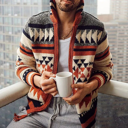 Áo khoác cardigan phong cách hoài cổ Montezuma