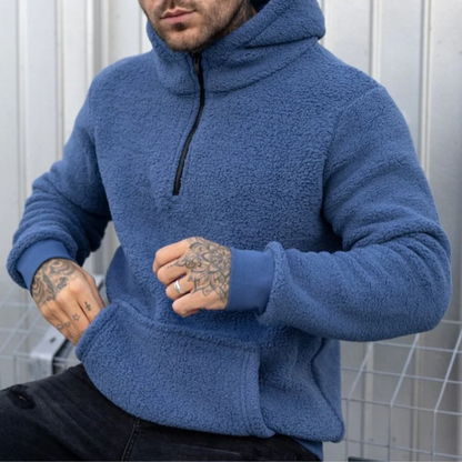 Felpa con cappuccio Sherpa Louis Lumière