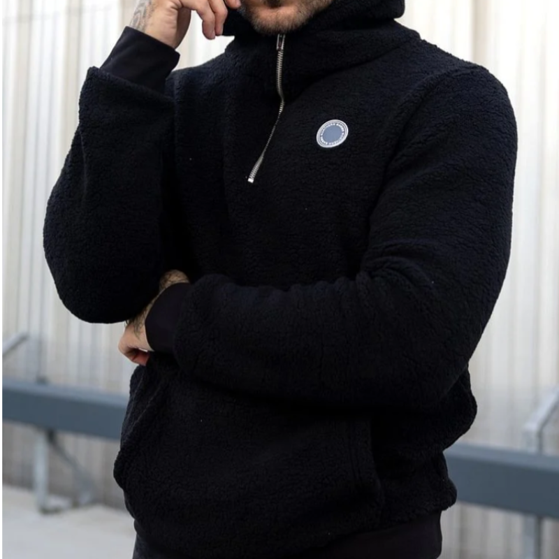 Felpa con cappuccio Sherpa Louis Lumière