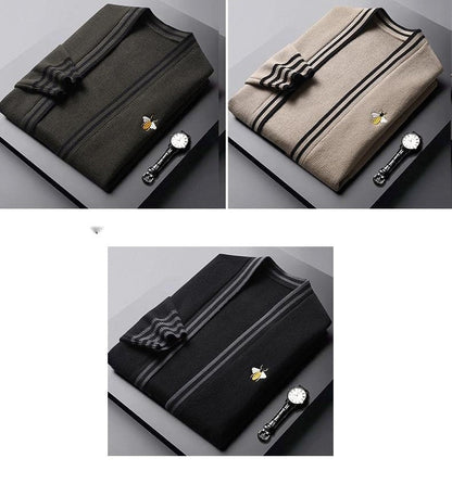 Casaco de malha de designer para homem Beehive