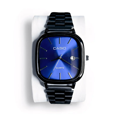 Reloj lujoso CASIO de 36 mm - Resistente al agua | Acero transferido