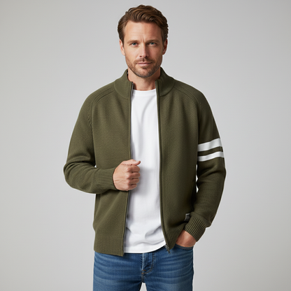 Sweater Rajut Resleting
